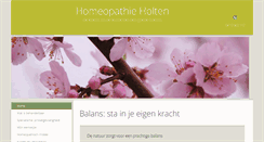 Desktop Screenshot of homeopathieholten.nl